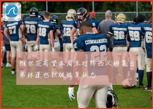 维尔茨有望本周末对阵西汉姆复出弗林蓬也积极恢复状态